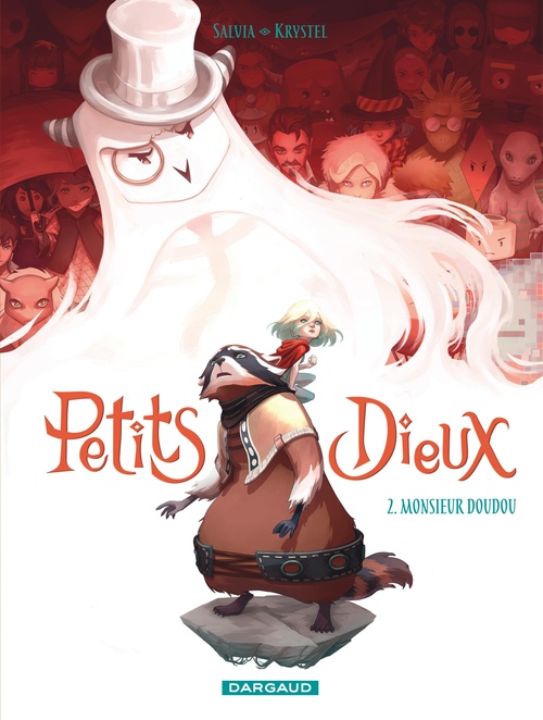 Couverture ebook de Petits Dieux - Tome 2 - Monsieur Doudou, de Mathieu Salvia