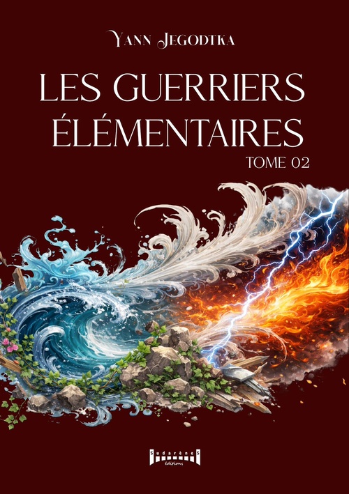 Couverture ebook de Les guerriers élémentaires - Tome 2, de Yann Jegodtka