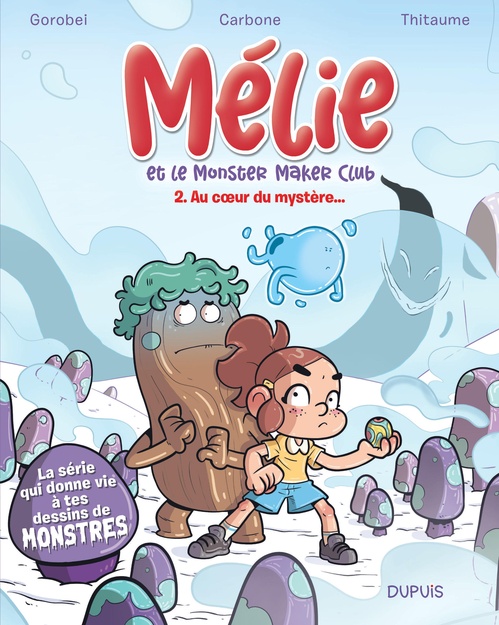 ebook cover of Au coeur du mystère..., by Carbone, Thitaume