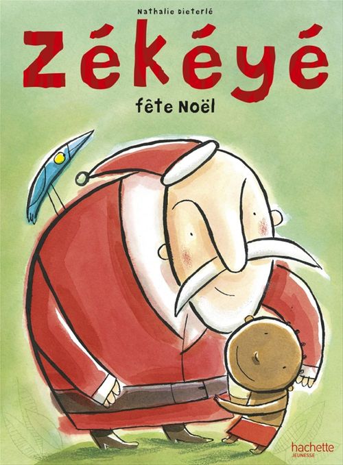 Couverture ebook de Zékéyé fête Noël, de Nathalie Dieterlé