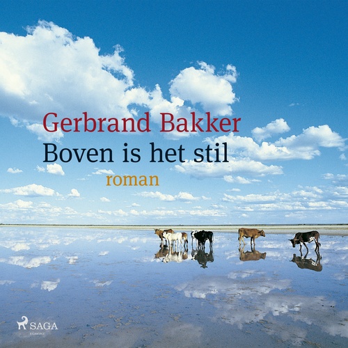 audiobook cover of Boven is het stil, by Gerbrand Bakker