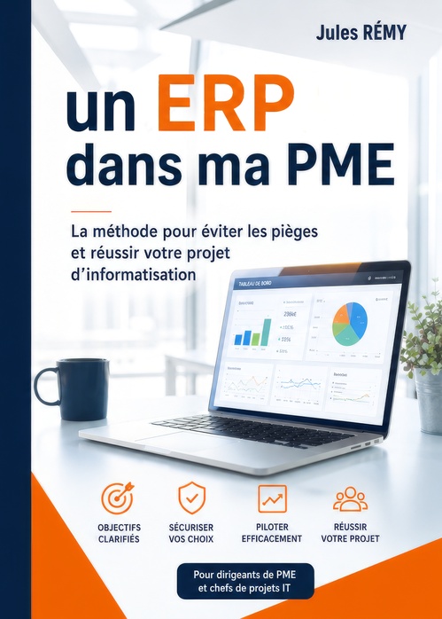 ebook cover of Un ERP dans ma PME, by Jules Remy