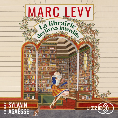 audiobook cover of La librairie des livres interdits, by Marc Levy