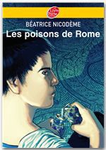 Couverture ebook de Les poisons de Rome, de Béatrice Nicodème