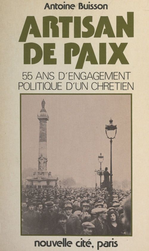 Couverture ebook de Artisan de paix, de Antoine Buisson