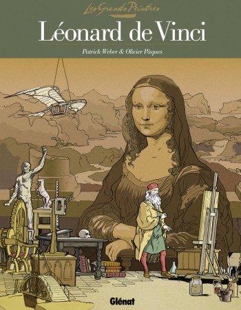 ebook cover of Les Grands Peintres - Léonard de Vinci, by Patrick Weber, Olivier Pâques