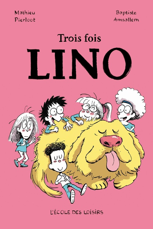 ebook cover of Trois fois Lino, by Mathieu Pierloot, Baptiste Amsallem