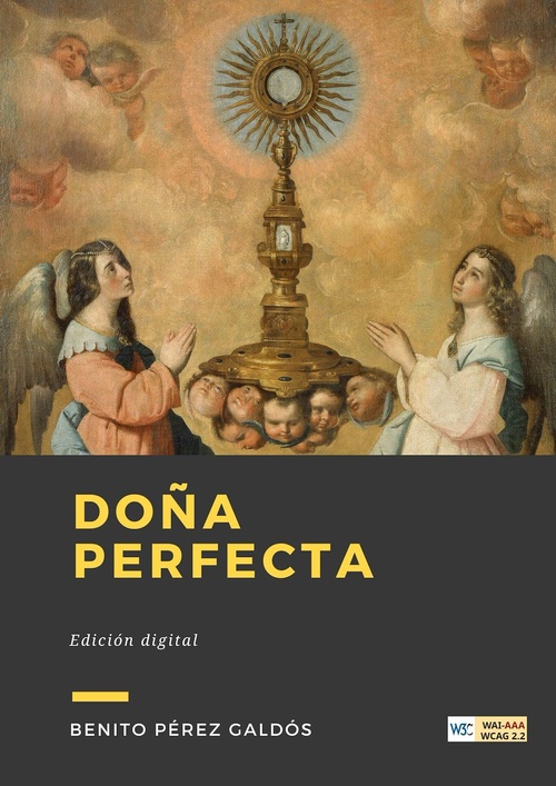 ebook cover of Doña Perfecta, by Benito Pérez Galdós