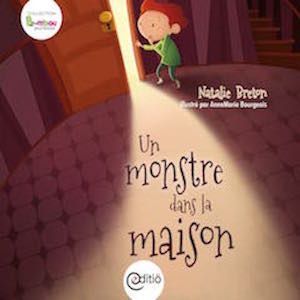 ebook cover of Un monstre dans la maison, by Nathalie Breton