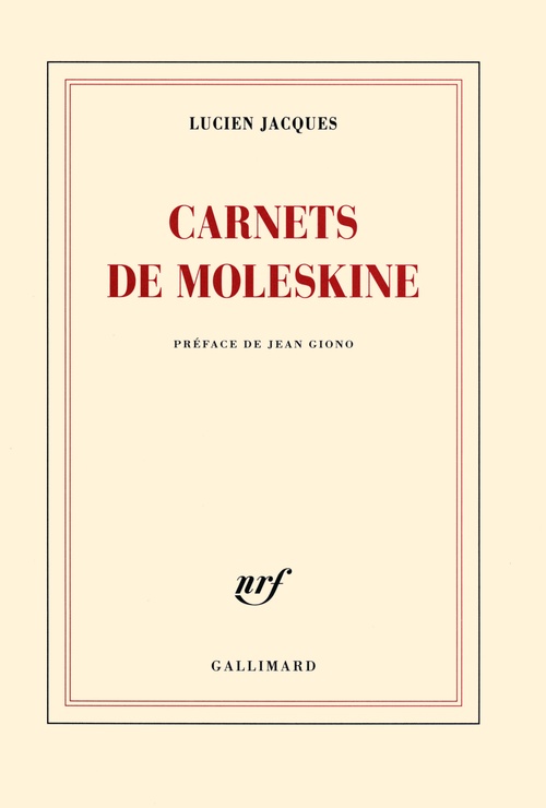 ebook cover of Carnets de Moleskine, by Lucien Jacques