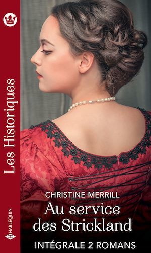 Couverture ebook de Au service des Strickland - Intégrale 2 romans, de Christine Merrill