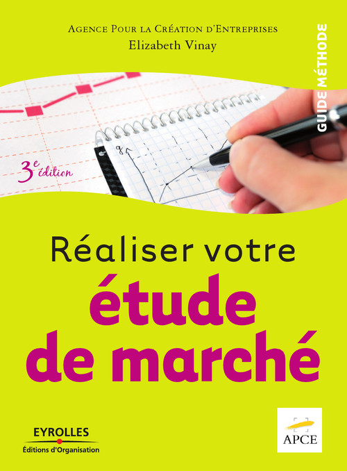 Couverture ebook de Réaliser votre étude de marché, de Agence Pour La Creat