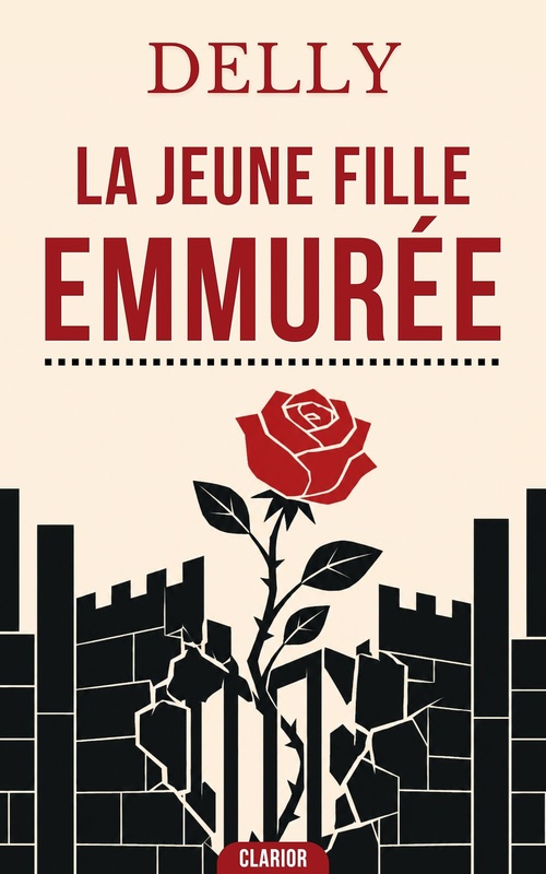 ebook cover of La Jeune Fille emmurée, by Delly
