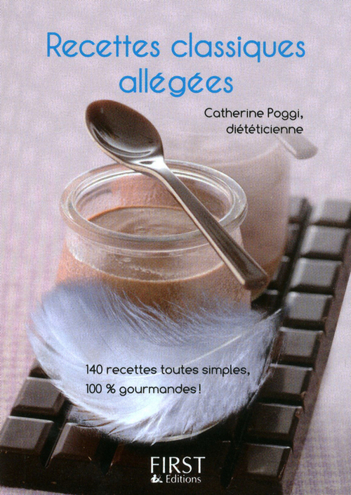Couverture ebook de Le petit livre de - recettes classiques allégées, de Catherine Poggi