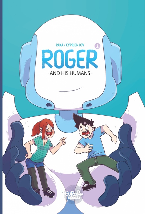 ebook cover of Roger and his Humans, by Cyprien
