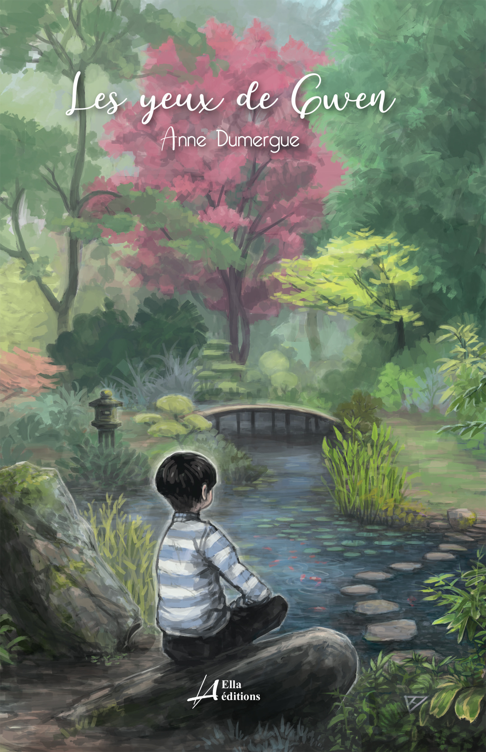 Couverture ebook de Les Yeux de Gwen, de Anne Dumergue