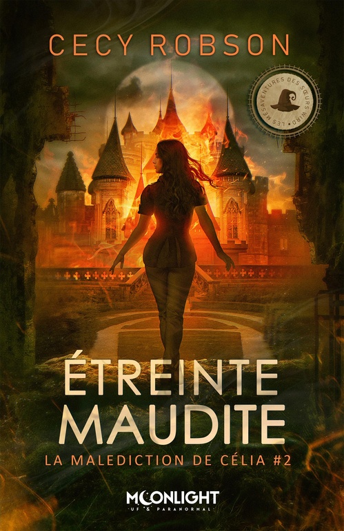 ebook cover of Étreinte maudite, by Cecy Robson