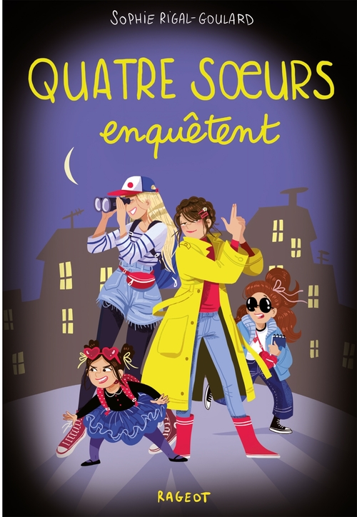 Couverture ebook de Quatre soeurs enquêtent, de Sophie Rigal-Goulard