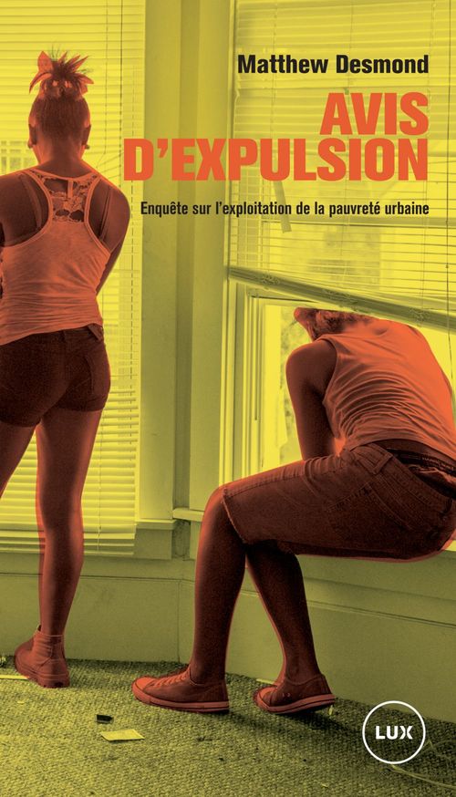 ebook cover of Avis d'expulsion, by Matthew Desmond, Paulin Dardel