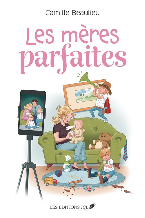 Couverture ebook de Les mères parfaites, de Camille Beaulieu