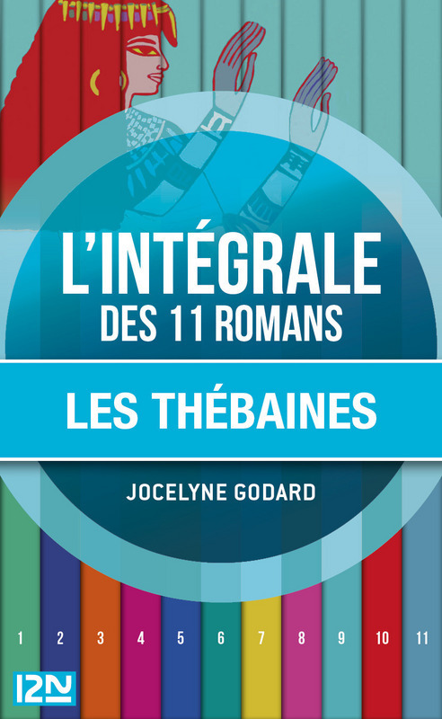 Couverture ebook de Les Thébaines - L'intégrale, de Jocelyne Godard