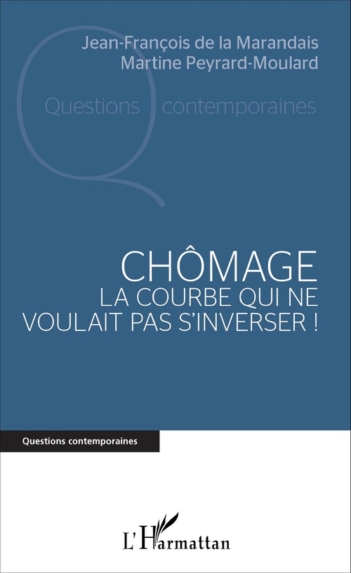 ebook cover of Chômage, by Jean-françois  de La marandais, Martine Peyrard-moulard