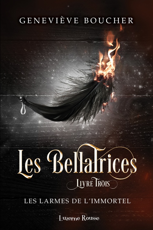 ebook cover of Les larmes de l'immortel, by Genevieve Boucher
