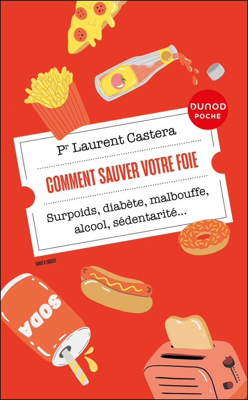 Couverture ebook de Comment sauver votre foie, de Laurent Castera