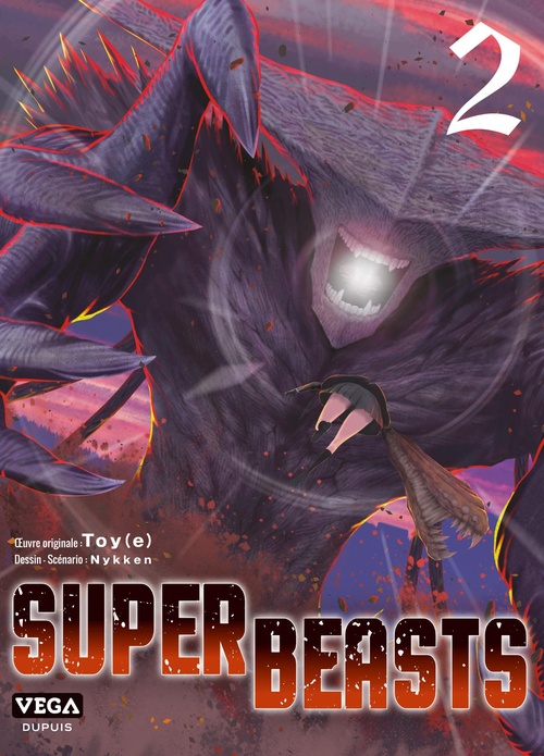 Couverture ebook de Superbeasts - Tome 2, de NYKKEN