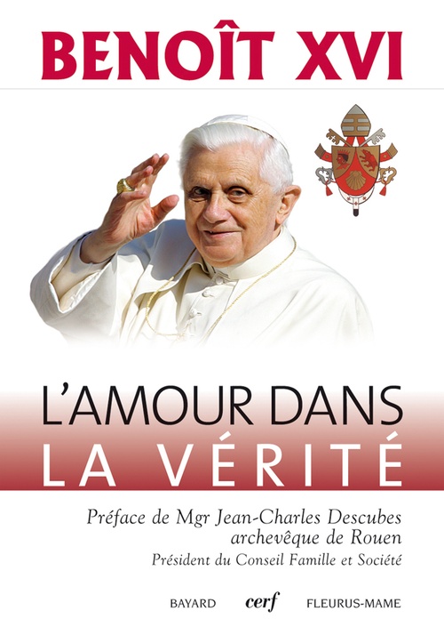 Couverture ebook de L'amour dans la vérité, de Benoît XVI