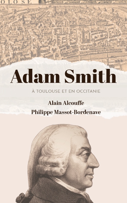 Couverture ebook de Adam Smith, de Alain Alcouffe, Philippe Massot-Bordenave