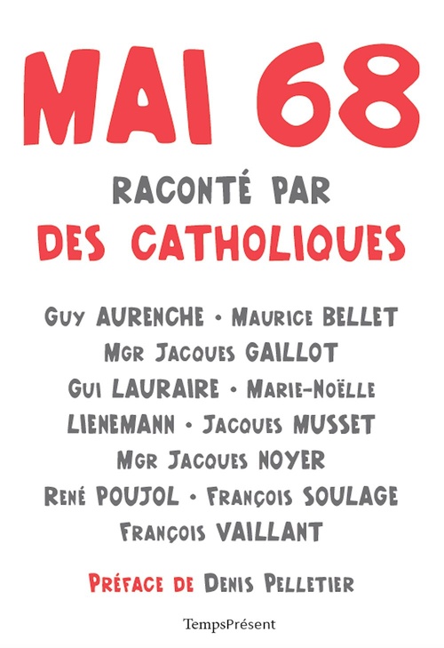 Couverture ebook de Mai 68 raconté par des catholiques, de Collectif