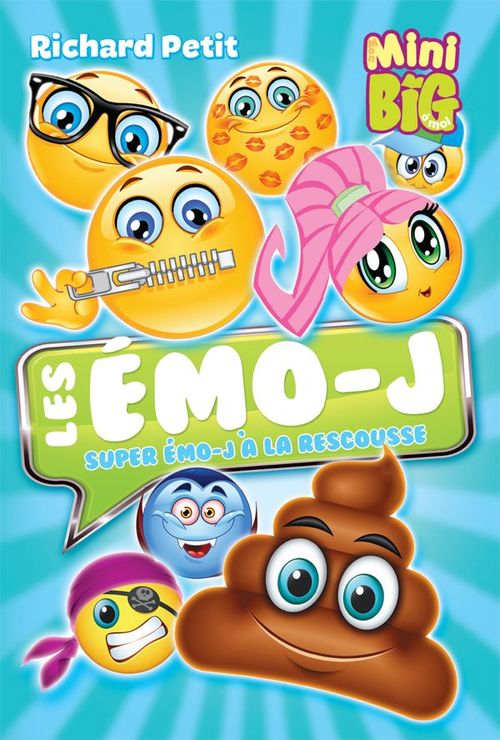 ebook cover of Super émo-j à la rescousse, by Richard Petit