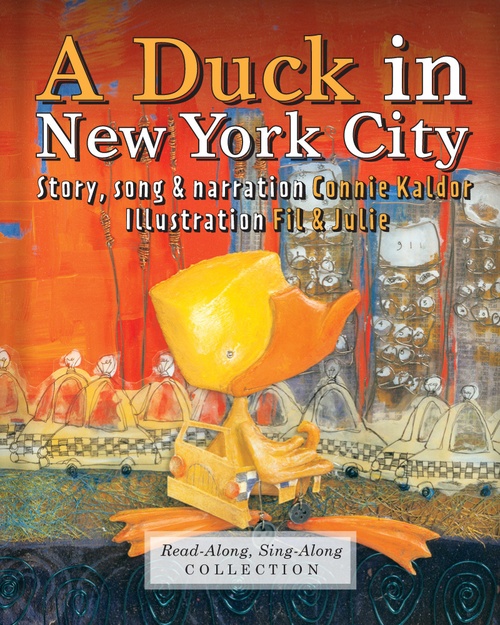 ebook cover of A Duck in New York City (Enhanced Edition), by Connie Kaldor