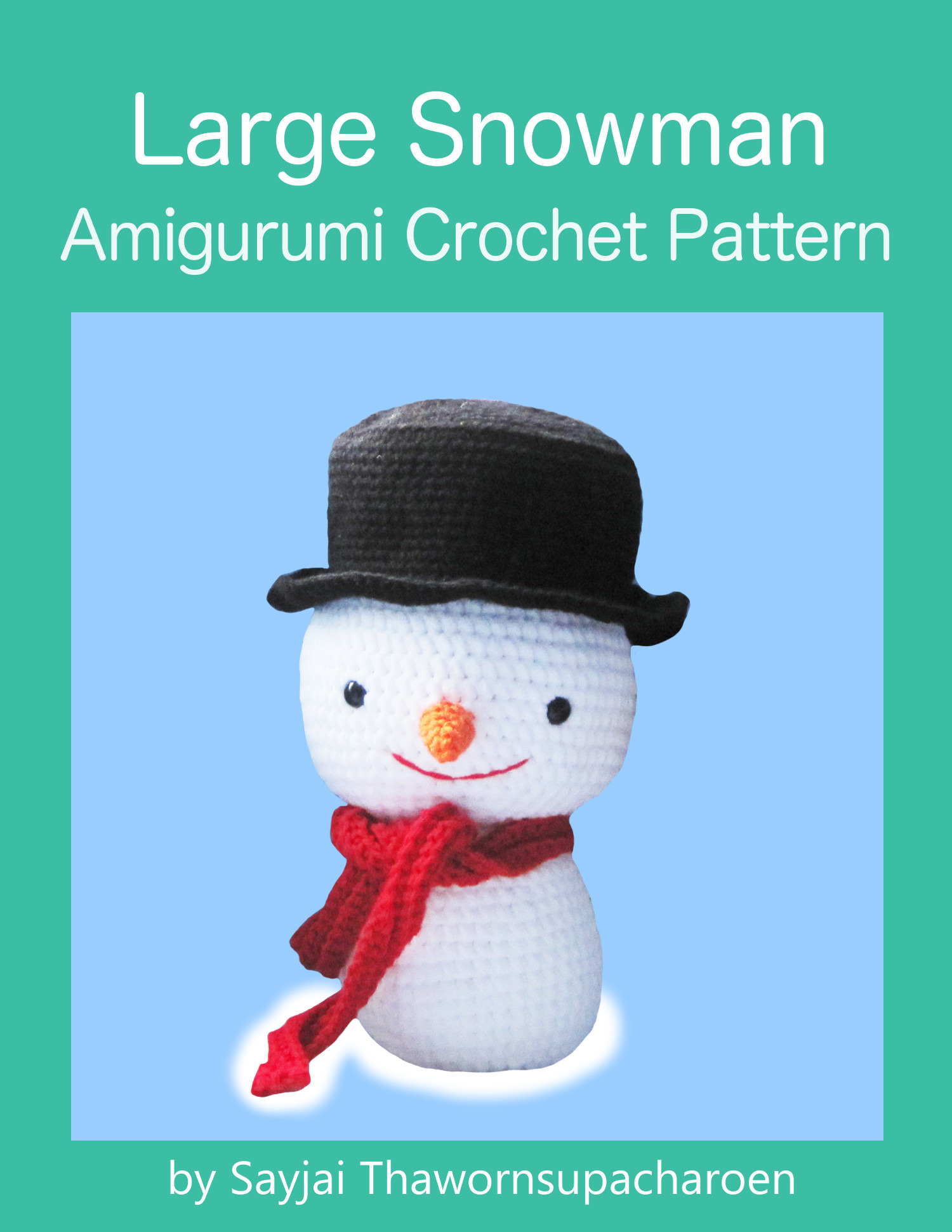 Couverture ebook de Large Snowman, de Sayjai Thawornsupacharoen