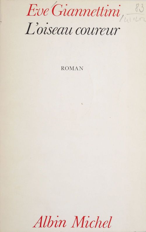 ebook cover of L'oiseau coureur, by Eve Giannettini