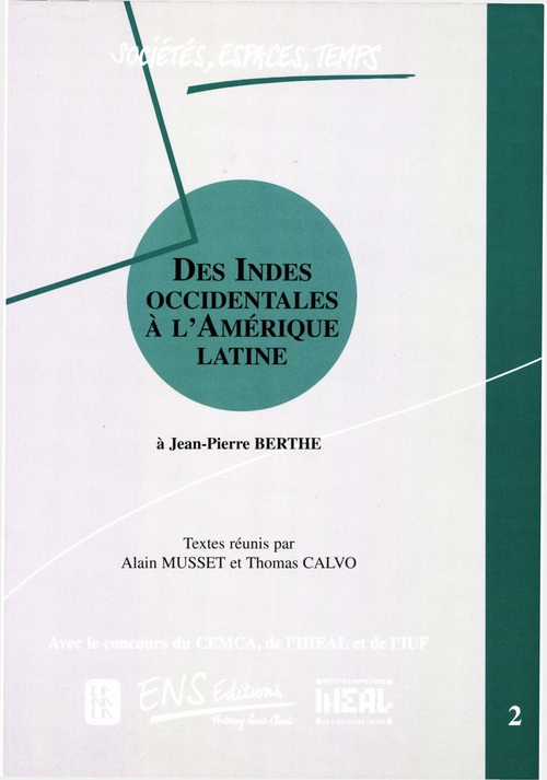 ebook cover of Des Indes occidentales à l´Amérique Latine. Volume 2, by