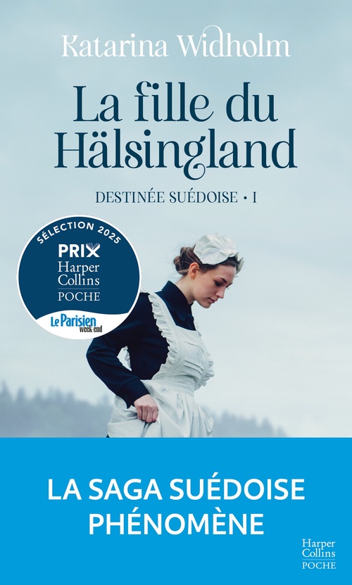 Couverture ebook de La Fille du Hälsingland, de Katarina Widholm
