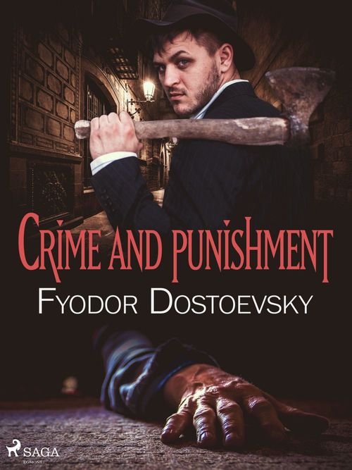 Couverture ebook de Crime and Punishment, de Fyodor Dostoevsky