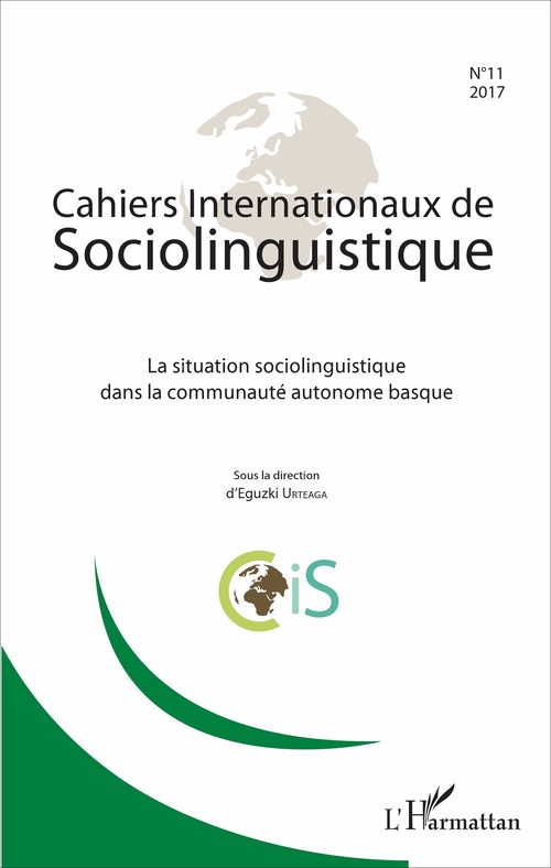 ebook cover of La situation sociolinguistique dans la communauté autonome basque, by Eguzki Urteaga