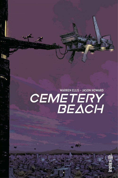 ebook cover of Cemetery Beach, by Warren Ellis