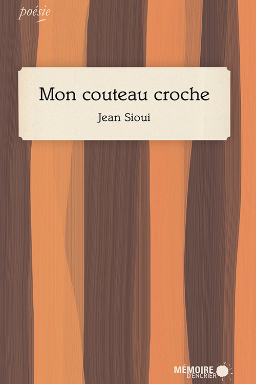Couverture ebook de Mon couteau croche, de Jean Sioui