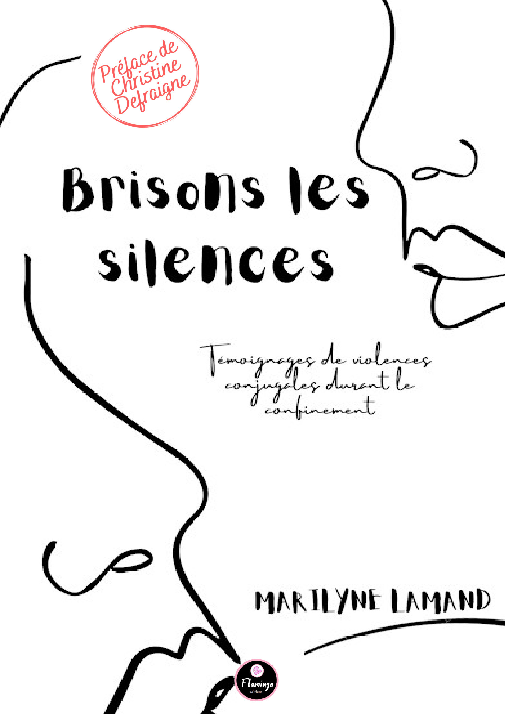 Couverture ebook de Brisons les silences, de Marilyne Lamand