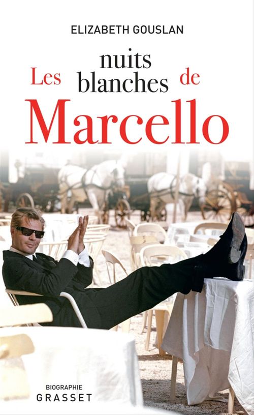 Couverture ebook de Les nuits blanches de Marcello, de Elizabeth Gouslan