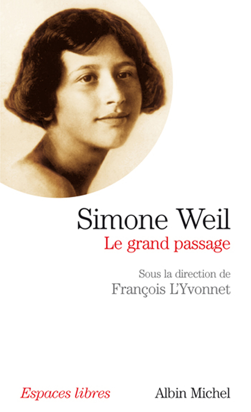 ebook cover of Simone Weil, by François L'Yvonnet