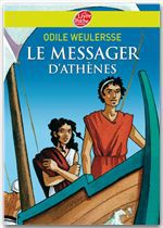 ebook cover of Le messager d'Athènes, by Odile Weulersse