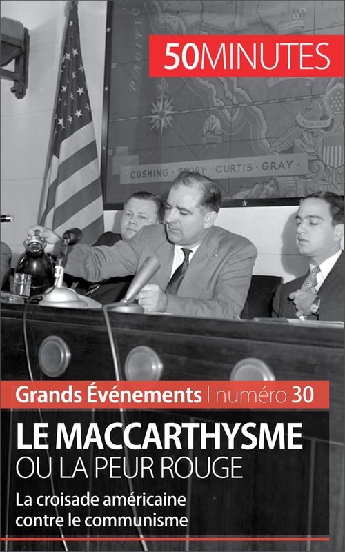 Couverture ebook de Le maccarthysme ou la peur Rouge, de Christel Lamboley
