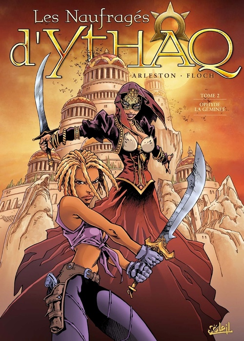 Couverture ebook de Les Naufragés d'Ythaq T02 - Ophyde la Geminée, de Christophe Arleston