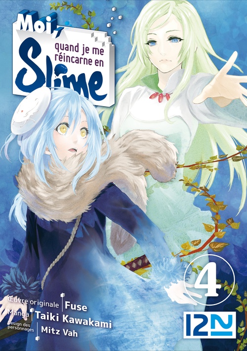 Couverture ebook de Moi, quand je me réincarne en Slime - tome 4, de Fuse, Vah Mitz, Taiki Kawakami, Erica Moriya