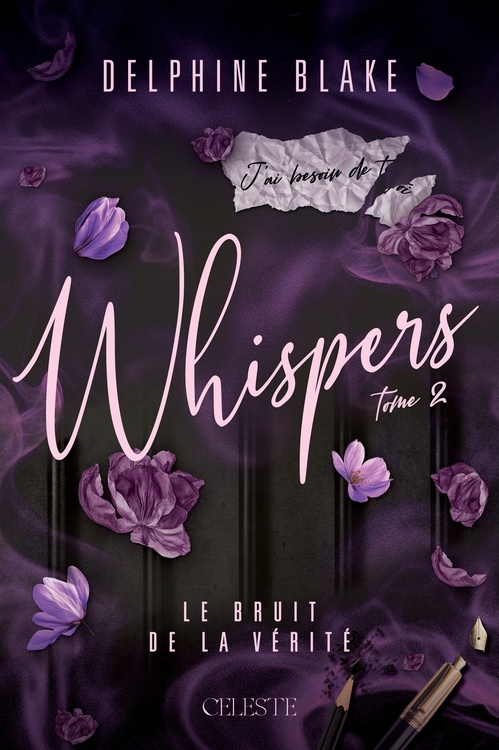 Couverture ebook de Whispers T.2, de Blake Delphine